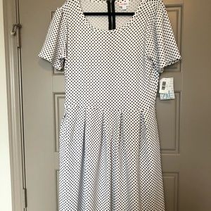 LuLaRoe Amelia dress from Black & White collection